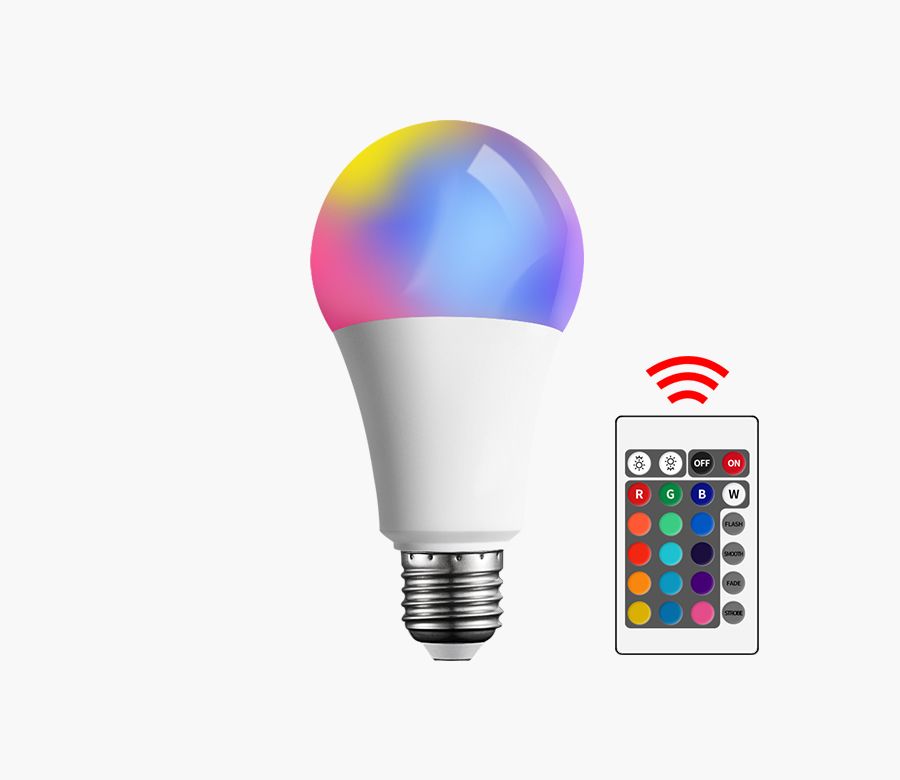 LED RGB灯泡灯A60 A19 6W 10W 15W 20W