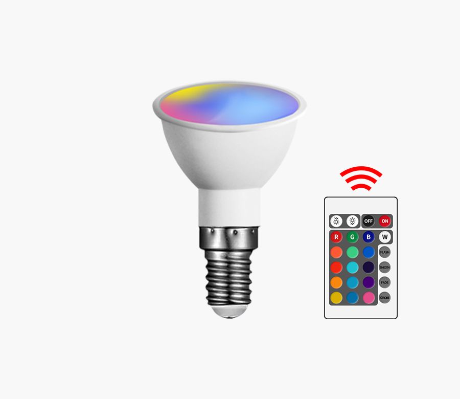 LED RGB灯泡Light GU10 MR16 6W